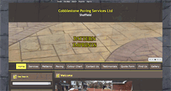 Desktop Screenshot of cobblestone-paving.com